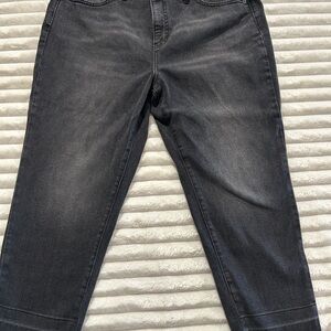 Womens Terra & Sky jeans 16 W Black pants preowned